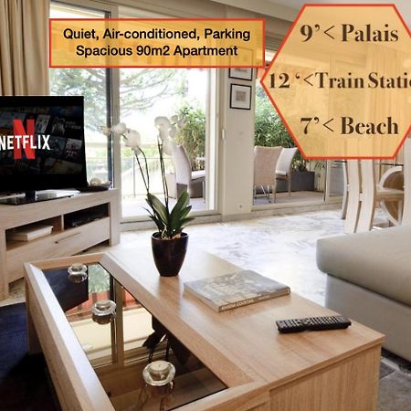 90M2 Apartement - Les Palmiers De Cannes Esterno foto